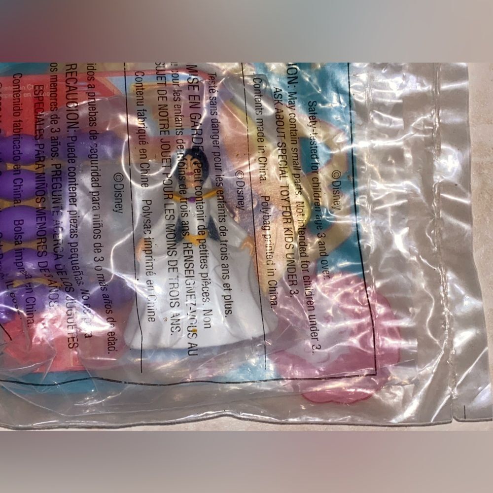 Vintage Disney McDonald’s Jasmine Toy Collectible - Picture 4 of 5